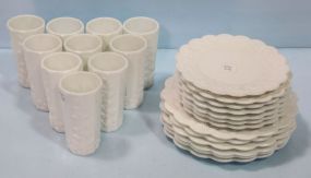 Group of Milk Glass