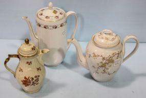 Rosenthal Teapot, Bavaria Teapot & Hand Painted Teapot