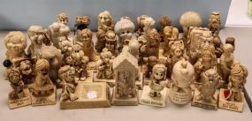 Forty Four Wood/Plastic W.R. Berries Figurines