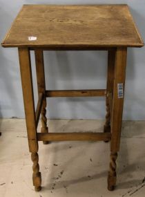 Small Square Oak Table