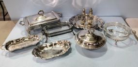 Silverplate Trays & Casserole Dishes