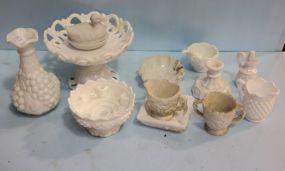 Group of Milk Glass