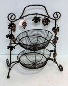 Two Tier Metal Stand