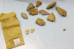 Arrowheads & Two Elk's Teeth