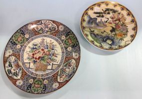 Two Painted Plates