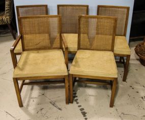Five Cane Back Chairs