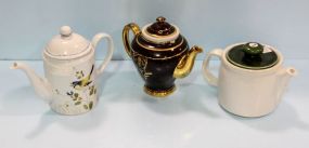 Three Various Teapots