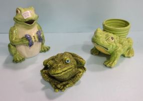 Three Frogs