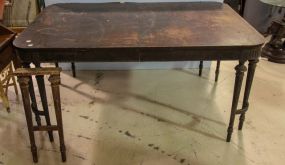 Mahogany Sheraton Dining Table