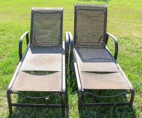 Two Lounge Chairs