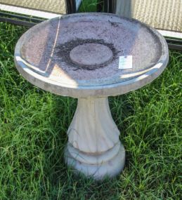 Concrete Bird Bath