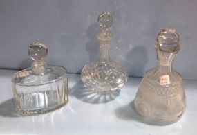 Three Various Decanters