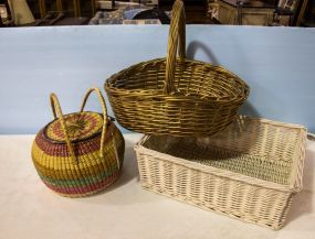 Three Various Baskets
