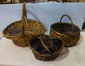 Three Large Baskets