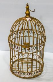 Gold Bird Cage