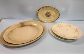 Group of Seven Various Platters