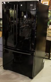 Black LG Refrigerator