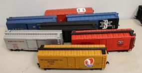 Seven Locomotive Box Cars