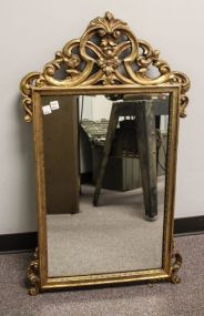 Gold Mirror with Crest