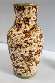 Hand Painted Oriental Vase