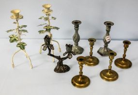 Assortment of Candle Holders