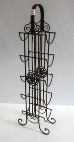 Iron Wine Rack