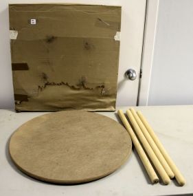 Round Lamp Table
