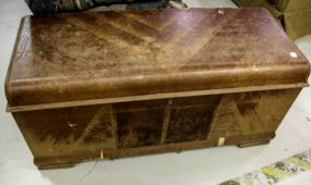 Walnut Deco Cedar Chest