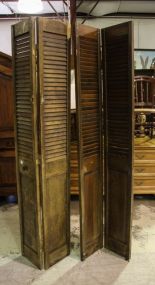 Pair of Paneled Shutter Doors