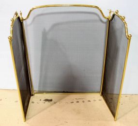 Brass Fire Screen