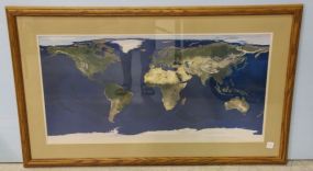 Framed World Map