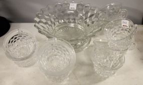 Punch Bowl & Ten Punch Cups