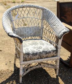 Wicker Arm Chair