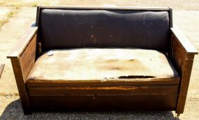 Mission Oak Sofa Bed