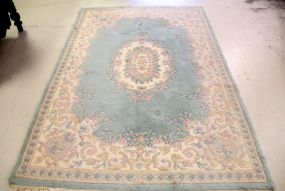 Light Blue Chinese Rug