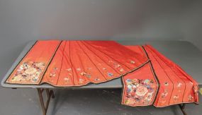 Rare Antique Chinese Wedding Skirt Description