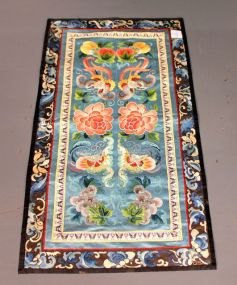 Chinese Silk Panel Description
