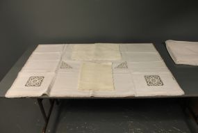 Linen and Embroidery Tablemats and Linen Tablecloth Description