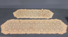 Two Quality Lace Pieces Description