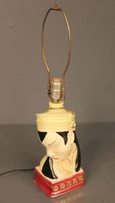 Rare Mid-Century Oriental Lamp