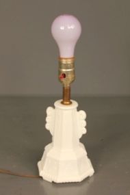 Milk Glass Lamp