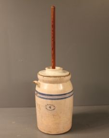 Crock Jug, W.D. Suggs, Smithville, MS