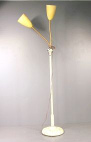 Adjustable Art Deco Floor Lamp 1950's