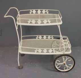 Vintage Iron Serving Cart