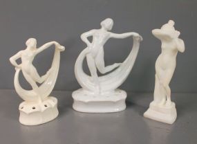 Three Lady Figurines