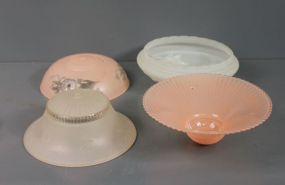 Four Mid 20th Century Ceiling Light Fixtures