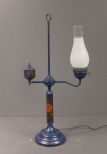 Decorative Blue Lamp with Shade