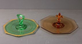 Two Octagonal Shaped Cookie Plates