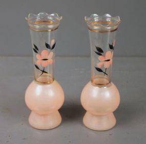 Pair of Bud Vases