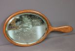 Wooden Hand Mirror